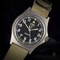 Cabot Watch Company G10 Quartz - British Royal Navy ’Fatboy’ - Issued 1985 - Vintage Watch Specialist