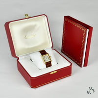 Cartier Tank Louis 18k Yellow Gold watch with Box and Papers - Vintage Watch Specialist