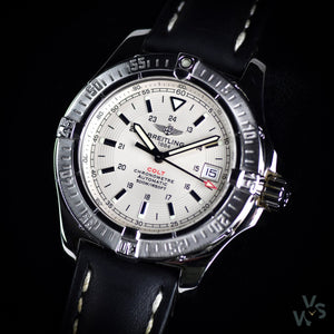 Breitling Colt II Automatic - White Dial - A17380 - Vintage Watch Specialist