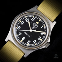 CWC G10 Quartz - British Navy Marines ’Fatboy’ - Issued 1985 - Vintage Watch Specialist