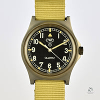 CWC G10 Quartz - British Navy Marines ’Fatboy’ - Issued 1985 - Vintage Watch Specialist