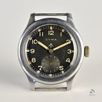 Cyma - A British Military Issued WWW Dirty Dozen - c.1945 - Caliber 234 Movement - Vintage Watch Specialist