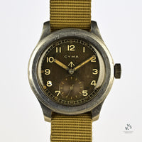 Cyma - British Military Issued WWW Dirty Dozen - c.1945 - Caliber 234 Movement - Vintage Watch Specialist