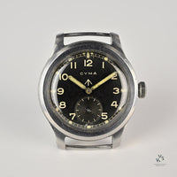 Cyma - British Military Issued WWW Dirty Dozen - c.1945 - Caliber 234 Movement - Vintage Watch Specialist