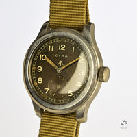 Cyma - British Military Issued WWW Dirty Dozen - c.1945 - Caliber 234 Movement - Vintage Watch Specialist