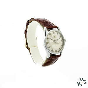 Cyma Navy Star - Gents Steel Dress Watch - Cal. R459 - Vintage Watch Specialist