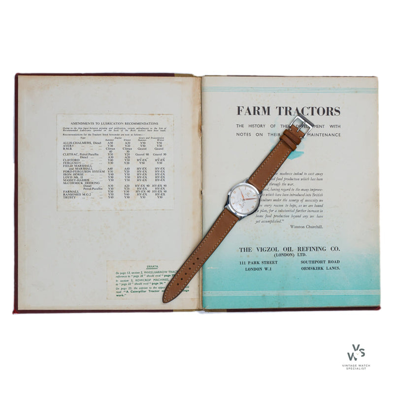 Cyma - Vintage CymaFlex in Chrome Topped Case - c.1950s - Vintage Watch Specialist