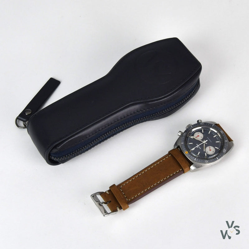 Edox - Hydrostar Chronograph Divers Watch - Valjoux 7733 - 20 ATM - C.1970s - Vintage Watch Specialist