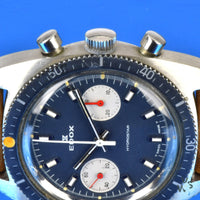 Edox - Hydrostar Chronograph Divers Watch - Valjoux 7733 - 20 ATM - C.1970s - Vintage Watch Specialist