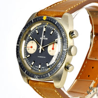 Edox - Hydrostar Chronograph Divers Watch - Valjoux 7733 - 20 ATM - C.1970s - Vintage Watch Specialist