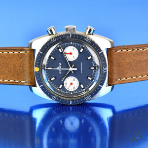 Edox - Hydrostar Chronograph Divers Watch - Valjoux 7733 - 20 ATM - C.1970s - Vintage Watch Specialist