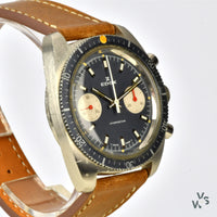 Edox - Hydrostar Chronograph Divers Watch - Valjoux 7733 - 20 ATM - C.1970s - Vintage Watch Specialist