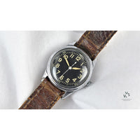 Elgin A-11 American Air Force Military Navigation Watch - c.1942 - Vintage Watch Specialist