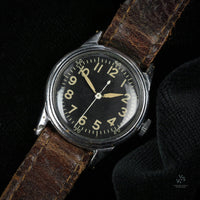 Elgin A-11 American Air Force Military Navigation Watch - c.1942 - Vintage Watch Specialist