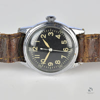 Elgin A-11 American Air Force Military Navigation Watch - c.1942 - Vintage Watch Specialist