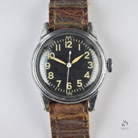 Elgin A-11 American Air Force Military Navigation Watch - c.1942 - Vintage Watch Specialist