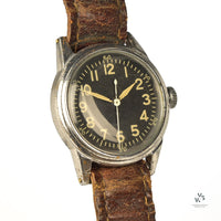 Elgin A-11 American Air Force Military Navigation Watch - c.1942 - Vintage Watch Specialist