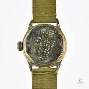 Elgin National Watches - A-11 American Military Navigation Watch - c.1940s - Vintage Watch Specialist