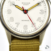 Enicar Sports Watch - Blechley? - Vintage Watch Specialist