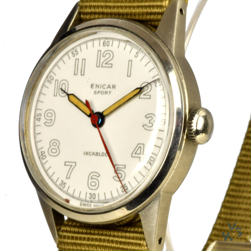 Enicar Sports Watch - Blechley? - Vintage Watch Specialist