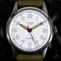 Enicar Sports Watch - Blechley? - Vintage Watch Specialist