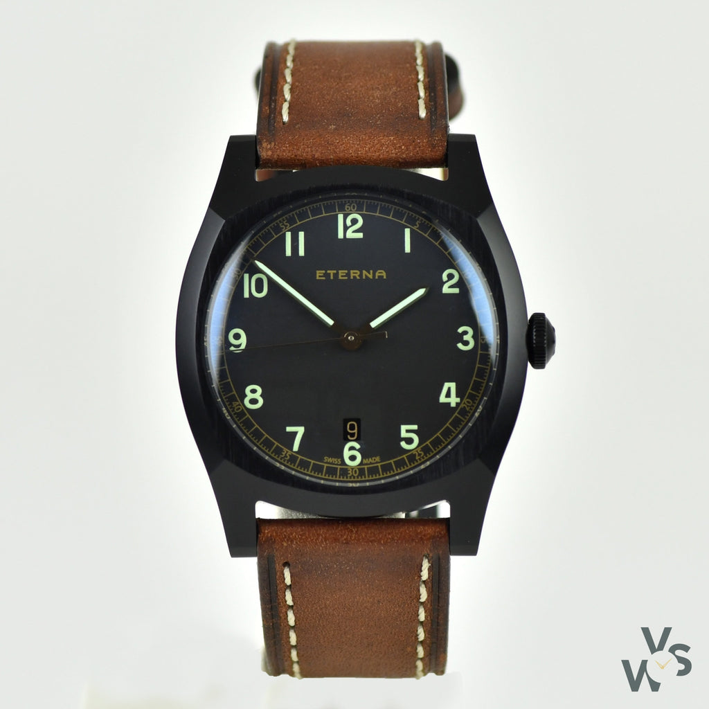 Eterna Heritage Military Watch Limited Edition Ref: 1939.43.46.1299 - Vintage Watch Specialist