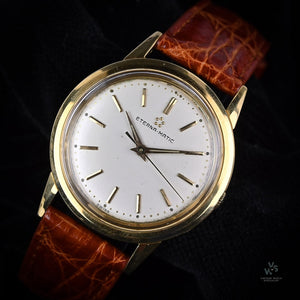 Eterna Matic 18K Gold Dress Watch - Model Ref: 3897783 - c.1950s - Vintage Watch Specialist