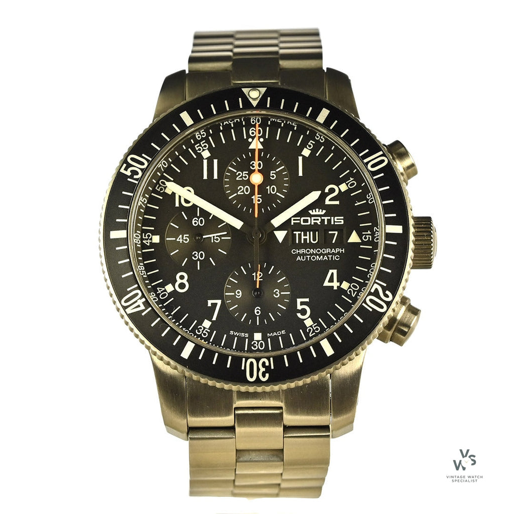 Fortis B42 Official Cosmonauts Chronograph - Model Ref: 638.10.11M - Vintage Watch Specialist