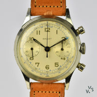 Gallet Two Pusher Chronograph - Vintage Watch Specialist