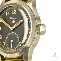 Grana WWW ’Dirty Dozen’ - WWII British Army-Issued Military Watch - c.1944 - Vintage Watch Specialist