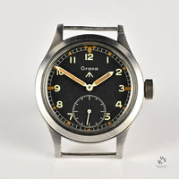 Grana WWW ’Dirty Dozen’ - WWII British Army-Issued Military Watch - c.1944 - Vintage Watch Specialist