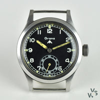 Grana WWW Dirty Dozen WWII Watch - Vintage Watch Specialist