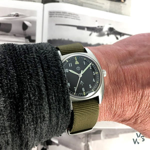 Hamilton 6BB Lost Navitimer Military Watch - Vintage Watch Specialist