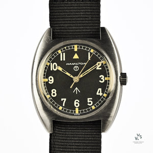 Hamilton - 6BB Military Watch - Issued 1975 - Vintage Watch Specialist