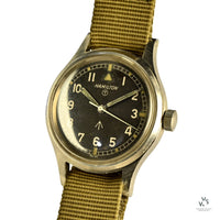 Hamilton - A British Military RAF Issued - 6B-9101000 - H 1813 M - Mark XI Watch - Vintage Watch Specialist