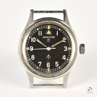 Hamilton - A British Military RAF Issued - 6B-9101000 - H 1813 M - Mark XI Watch - Vintage Watch Specialist