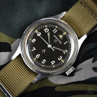 Hamilton - A British Military RAF Issued - 6B-9101000 - H 1813 M - Mark XI Watch - Vintage Watch Specialist