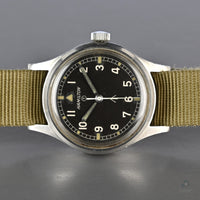 Hamilton - A British Military RAF Issued - 6B-9101000 - H 1813 M - Mark XI Watch - Vintage Watch Specialist