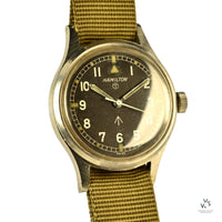 Hamilton - A British Military RAF Issued - 6B-9101000 - H 1813 M - Mark XI Watch - Vintage Watch Specialist