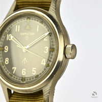 Hamilton - A British Military RAF Issued - 6B-9101000 - H 1813 M - Mark XI Watch - Vintage Watch Specialist