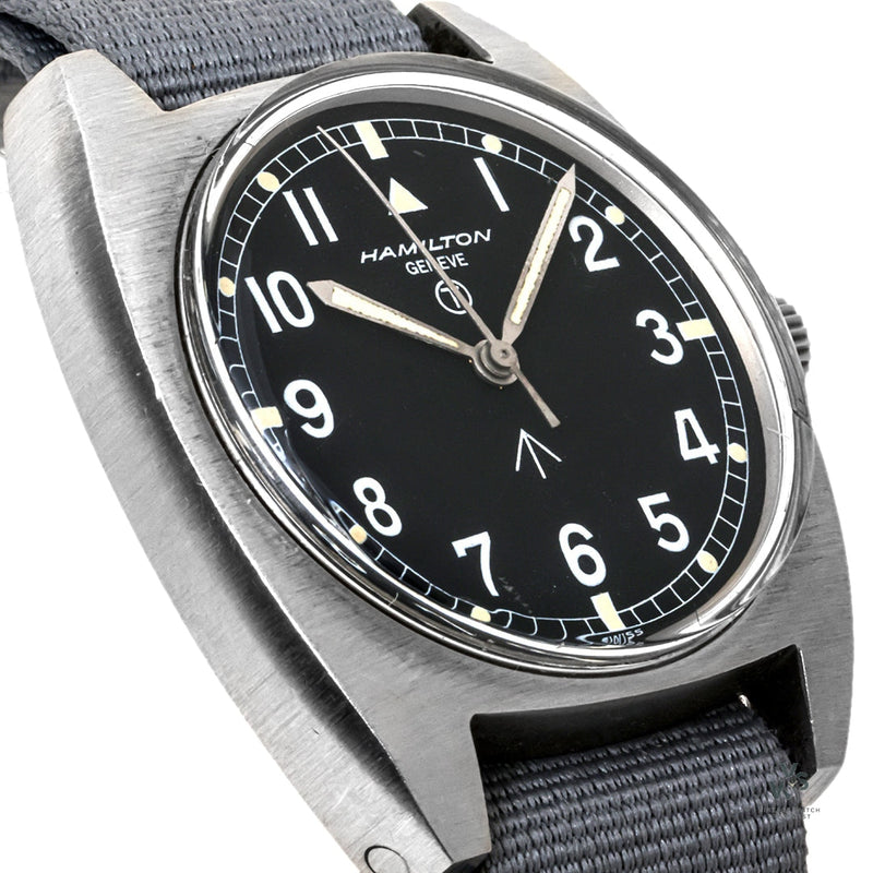 Hamilton - A Geneve Dial 6bb Military (RAF) Issued Watch - 1974 - Vintage Watch Specialist