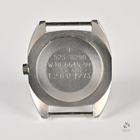 Hamilton - British Army Issued Watch - W10-6645-99 - Issued 1973 - Vintage Watch Specialist