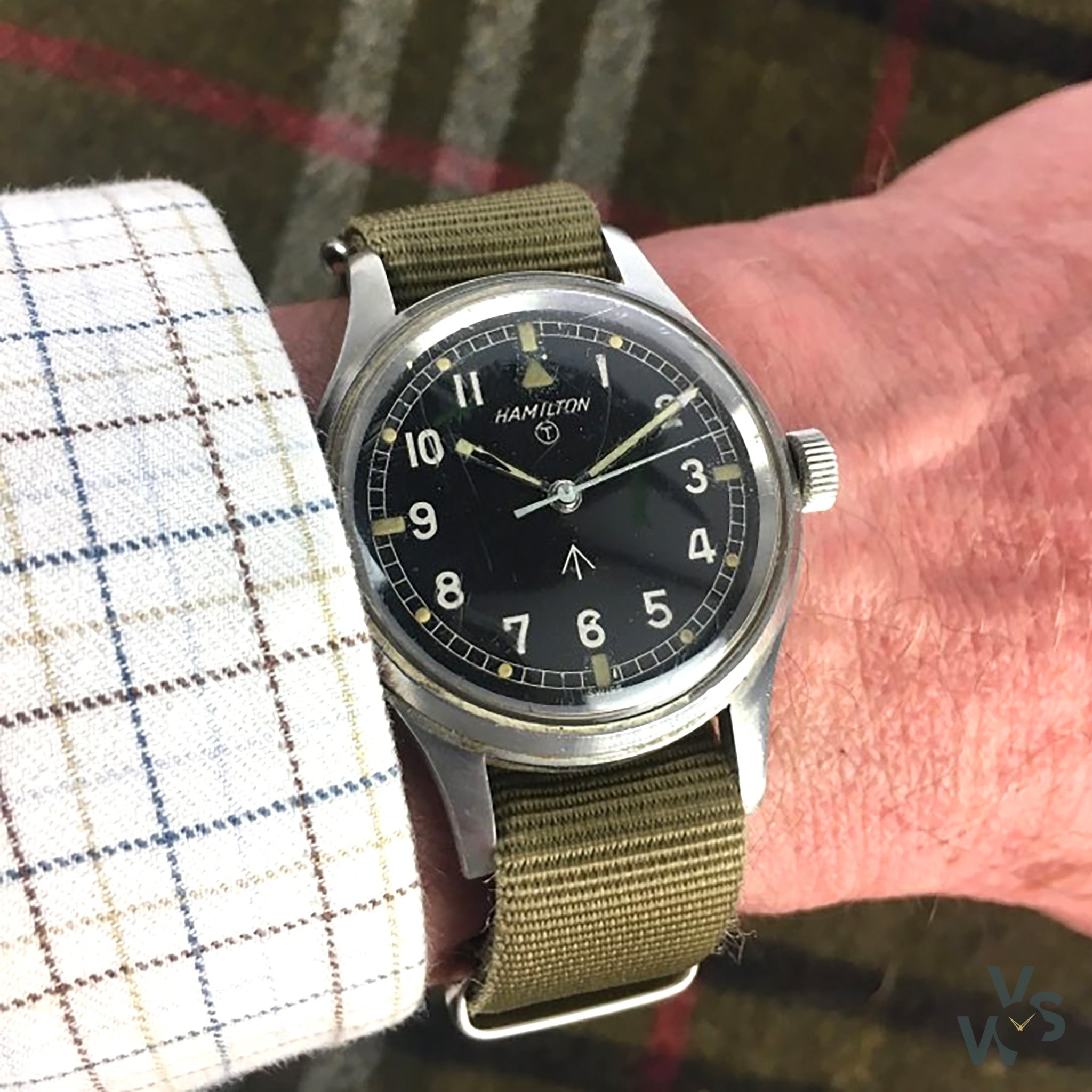時計 vintageitems70s British army HAMILTON HAMILTON 