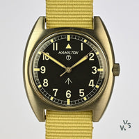 Hamilton - British Military W10 - Issued To Soldiers in 1973 - Remarkable Condition - Vintage Watch Specialist