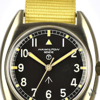 Hamilton Geneve 6BB Military Watch Issued 1975 - Vintage Watch Specialist
