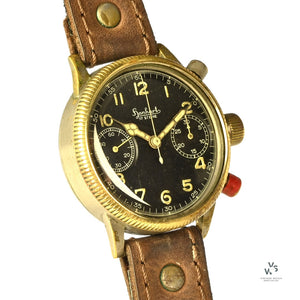 Hanhart Luftwaffe WW2 Pilots Chronograph - Caliber 41 - c.1940s - Vintage Watch Specialist