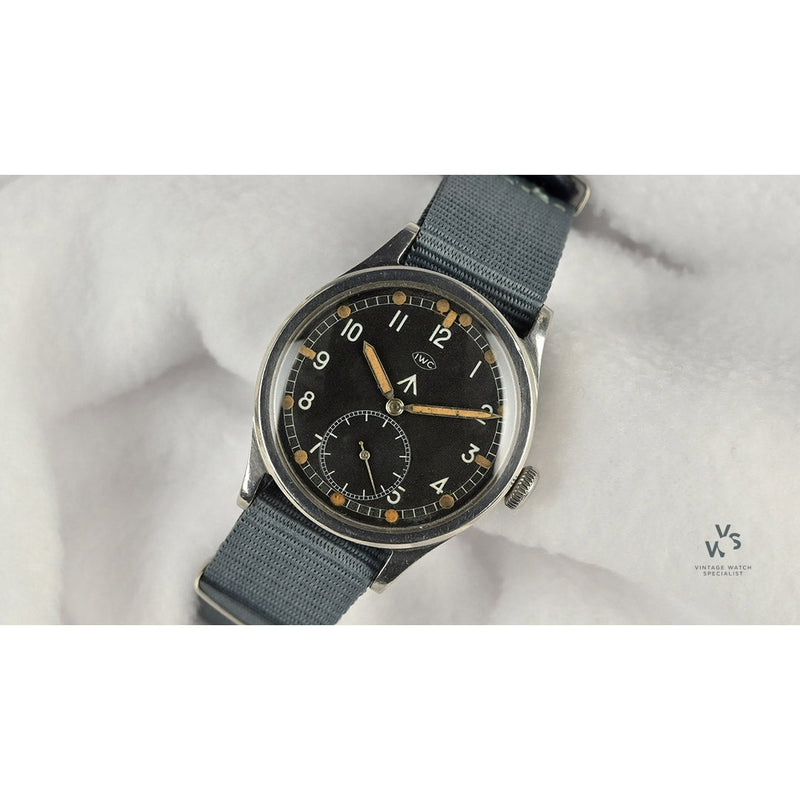 IWC Dirty Dozen Military Issued Watch - C.1945 - Original Radium Dial - Vintage Watch Specialist