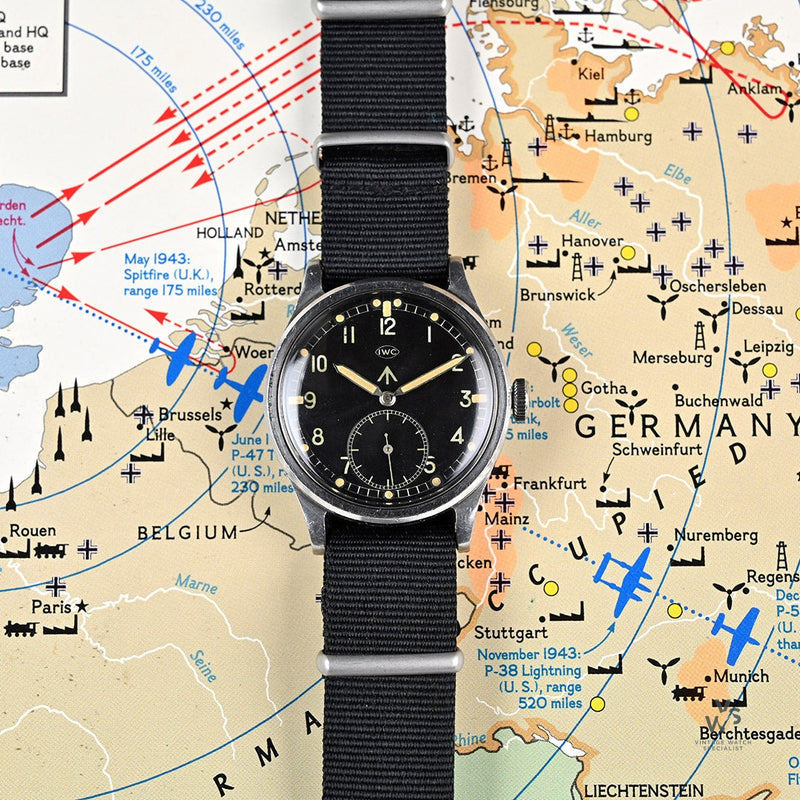 IWC Mark X - WWW - Dirty Dozen Military Watch - C.1945 - Original Radium Dial - Vintage Watch Specialist