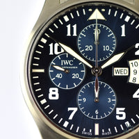 IWC Pilots Chronograph Le Petit Prince 43mm Automatic Watch with Box and Papers - Vintage Watch Specialist