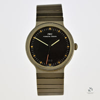 IWC Porsche Design Quartz - Model ref: 3335 - Caliber IWC 2210 - Ultra Sportivo - Titanium - Vintage Watch Specialist